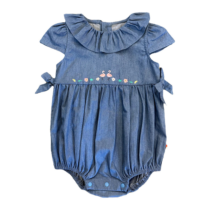 Vauva SS23 Safari - Baby Girls Animal print Cotton Bodysuit - My Little Korner