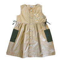 Vauva SS23 Safari - Girls Vauva Print Cotton Dress - My Little Korner