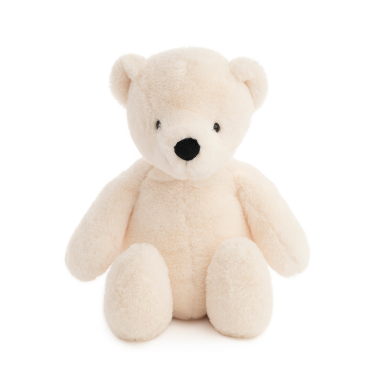 natureZoo Plush Teddy Bear – White Polar Bear - My Little Korner