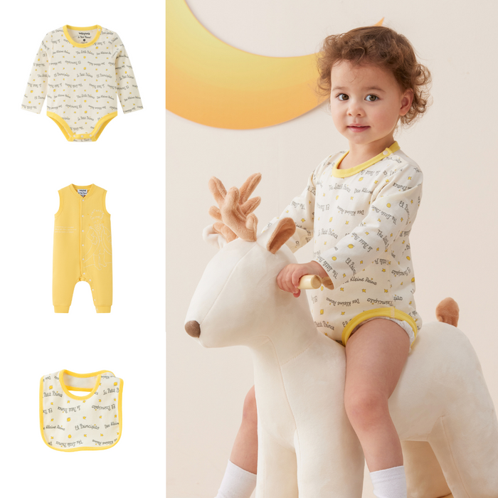 Vauva x Le Petit Prince - Baby Unisex Set (Yellow) 18 months