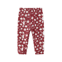 Vauva x Moomin FW23 - Baby Girls Moomin All Over Print Cotton Pants (Red) 18 months