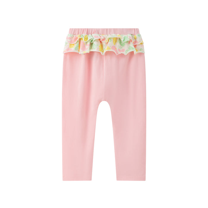 Vauva SS24 - Baby Girl's Pants Soft Layer Organic Cotton -Pink