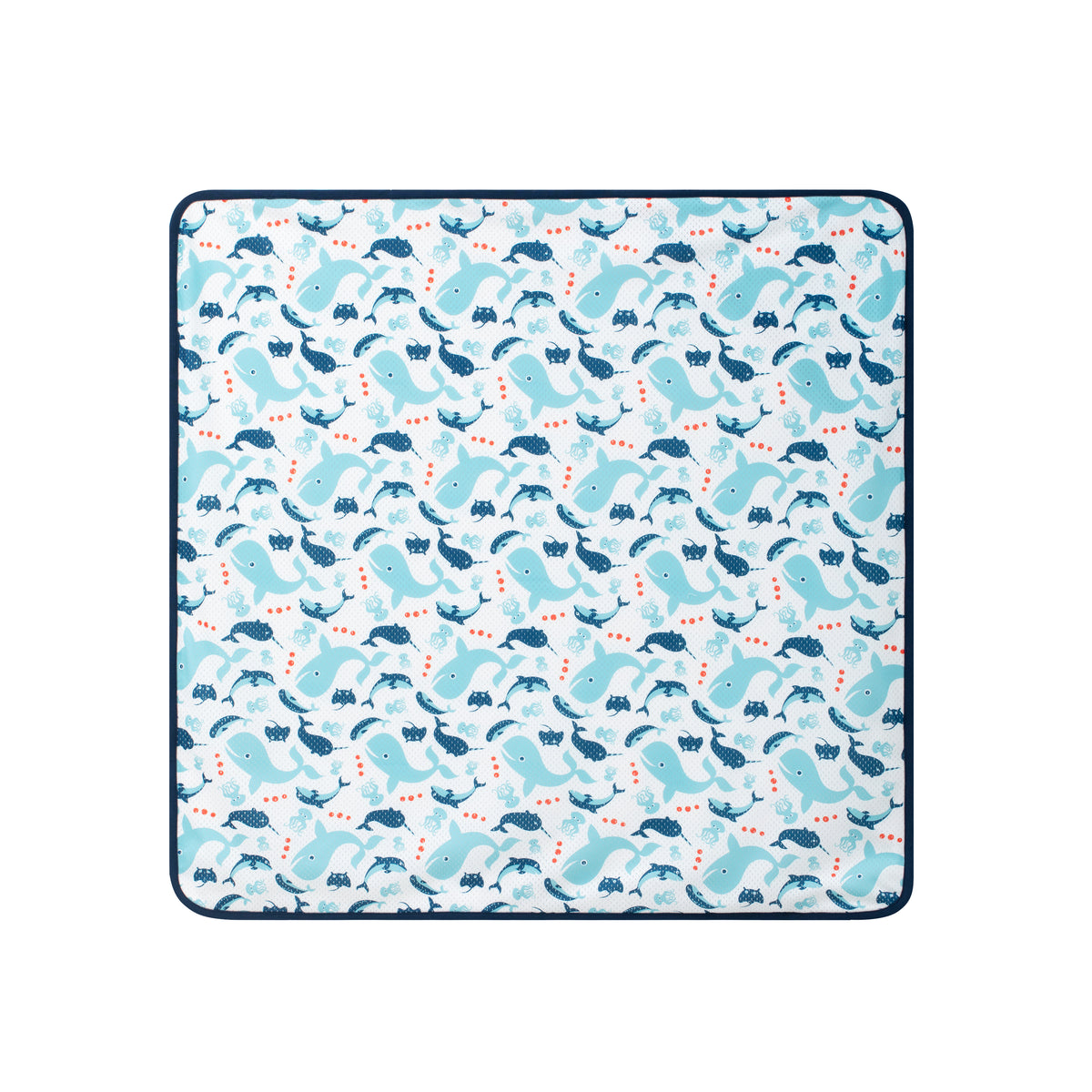 VAUVA Vauva SS24 - Baby Boy Whale Printed Blanket Blanket