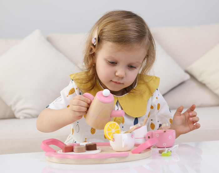 FN - Wooden Kitchen Toys (Afternoon Tea Set) product image model