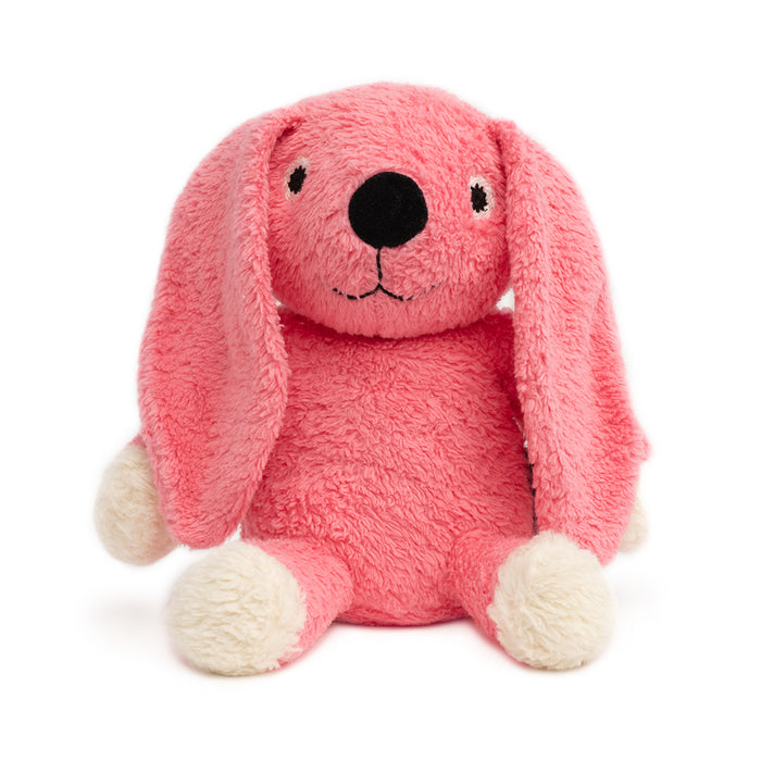 natureZoo Organic XL Teddy Bear – Pink Rabbit