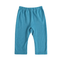 VAUVA Vauva FW23 - Baby Boys Solid Cotton Trousers (Blue) Pants