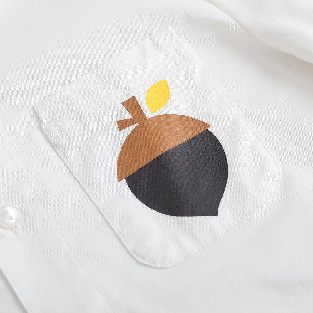Vauva FW23 - Boys Cotton Shirt (White)