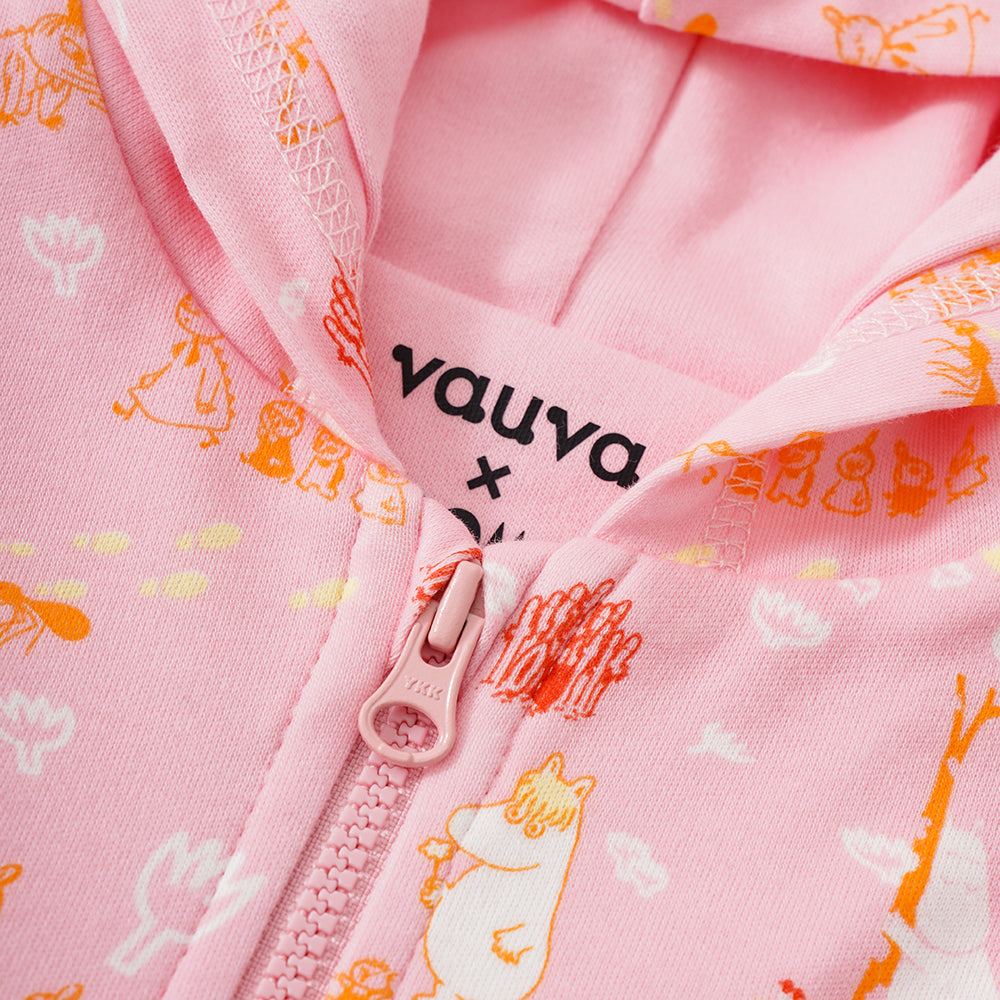 Vauva x Moomin SS23 - Baby Girls Cotton Hood Long Sleeves Jacket product image 2