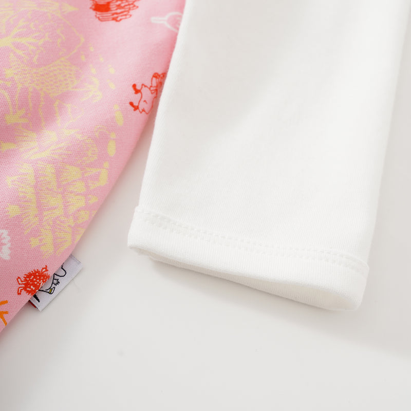 Vauva x Moomin SS23 - Baby Girls Moomin Print Cotton Long Sleeves Bodysuit product image 3