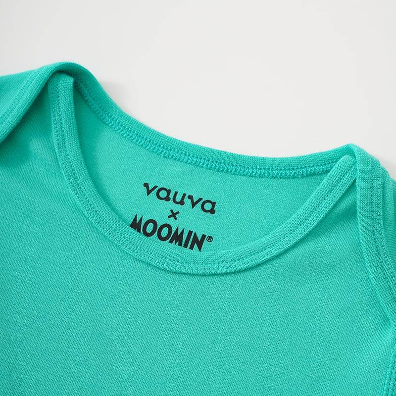 Vauva x Moomin SS23 - Baby Unisex Moomin Print Cotton Short Sleeves Bodysuit product image 1