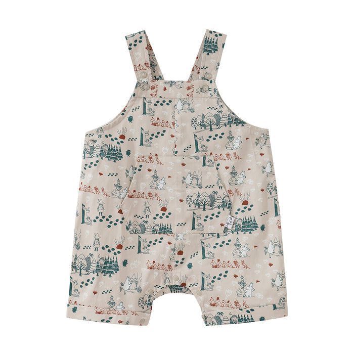 Vauva x Moomin SS23 - Baby Boys All Over Print Cotton Sleeveless Romper product image front 