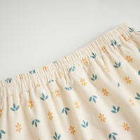 Vauva FW23 - Girls Printed Elastic Waist A-Line Skirt (White)