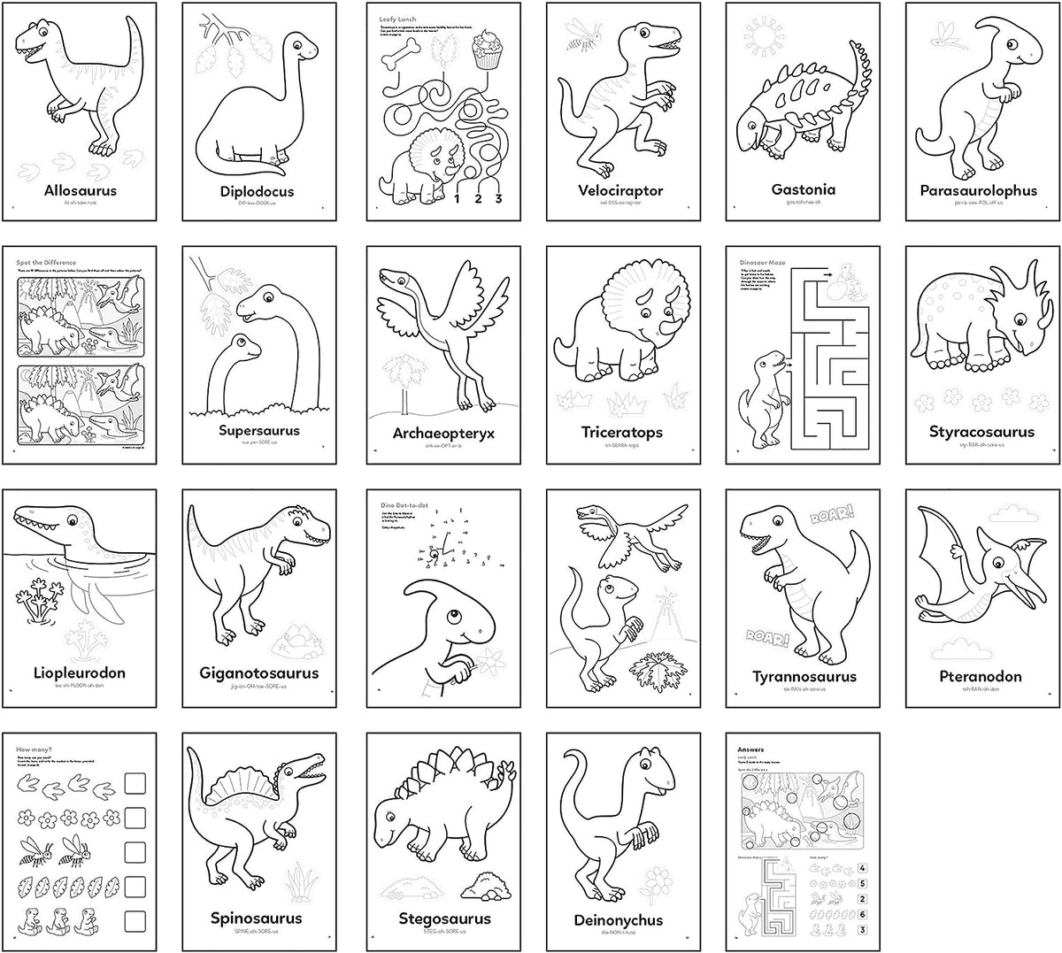 Orchard Toys - Dinosaurs Colouring Book product image 3