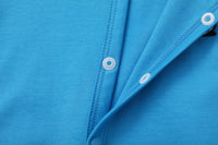 Vauva x Moomin - 嬰兒姆明短袖連身衣 (藍色)