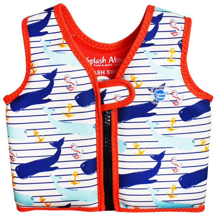 Splash About - Go Splash Swim Vest (Moby Dick) - My Little Korner