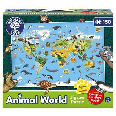 Orchard Toys - Animal World Jigsaw Puzzle product image 1