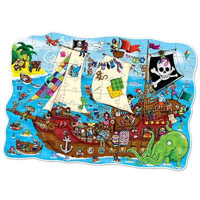 Orchard Toys - Pirate Ship Jigsaw Puzzle And Poster product image 3