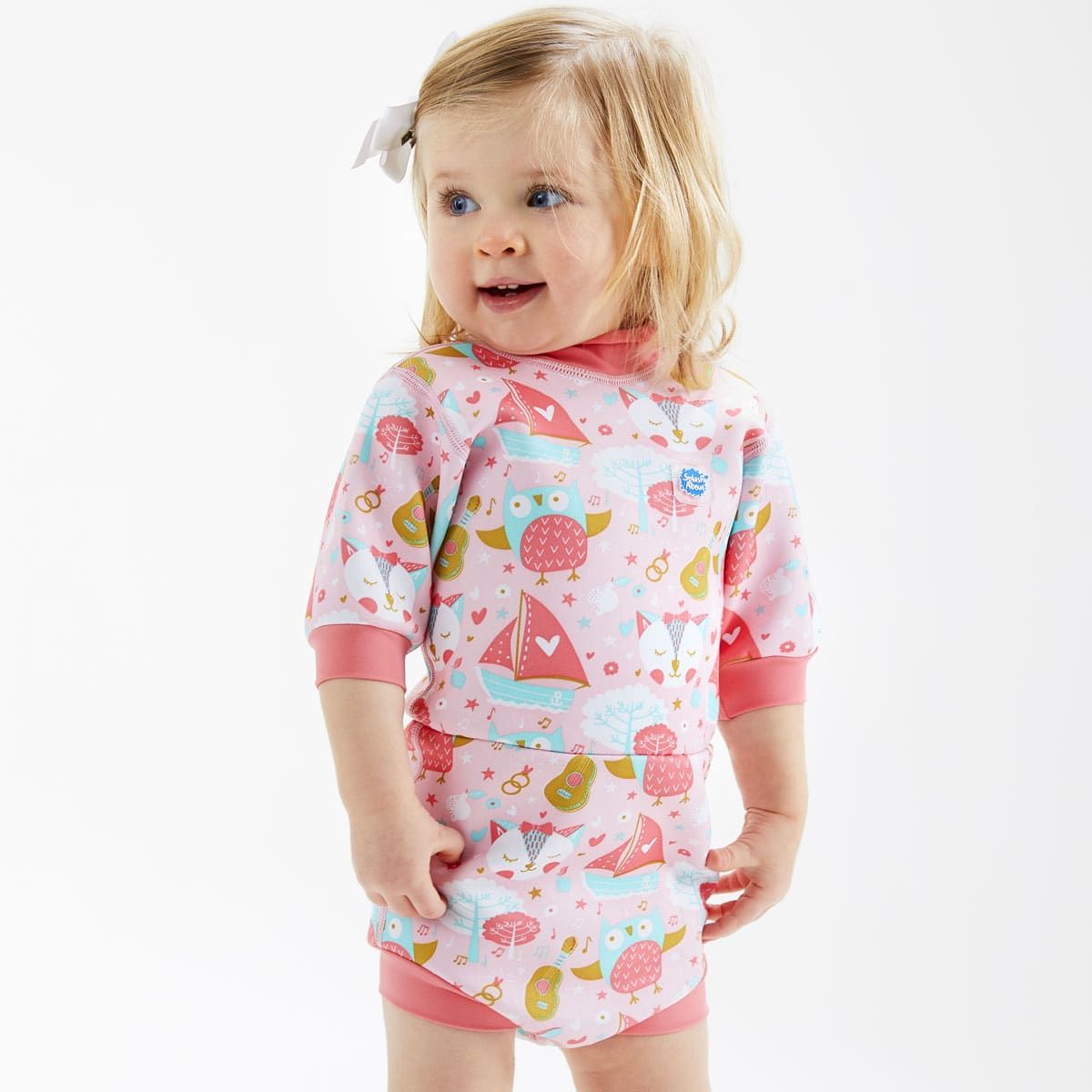 Splash About - Happy Nappy™ Wetsuit (Owl and The Pussycat) 12-24 months (Size: XL)
