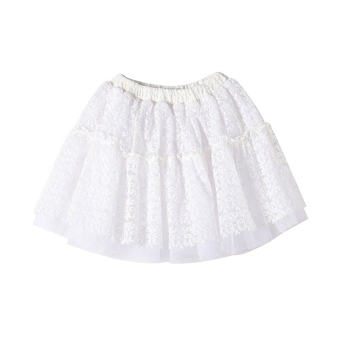Vauva - Lace-embellished Skirt