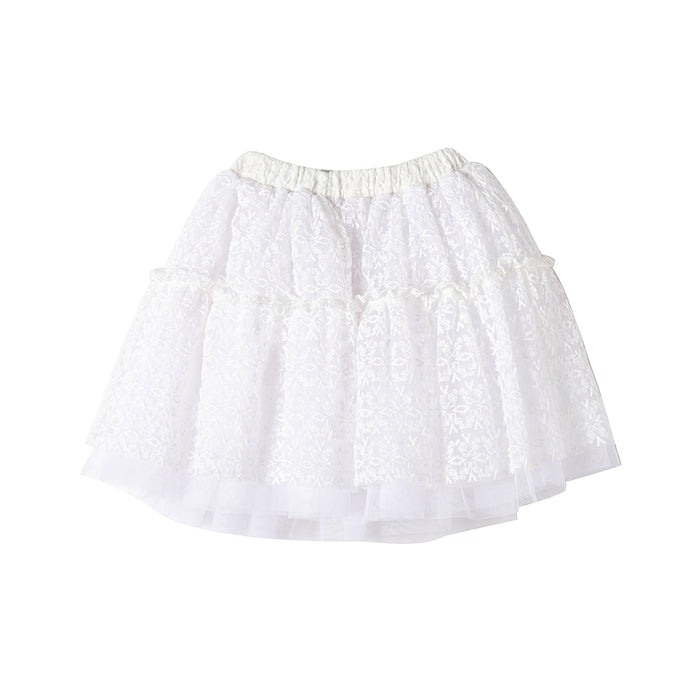 Vauva - Lace-embellished Skirt
