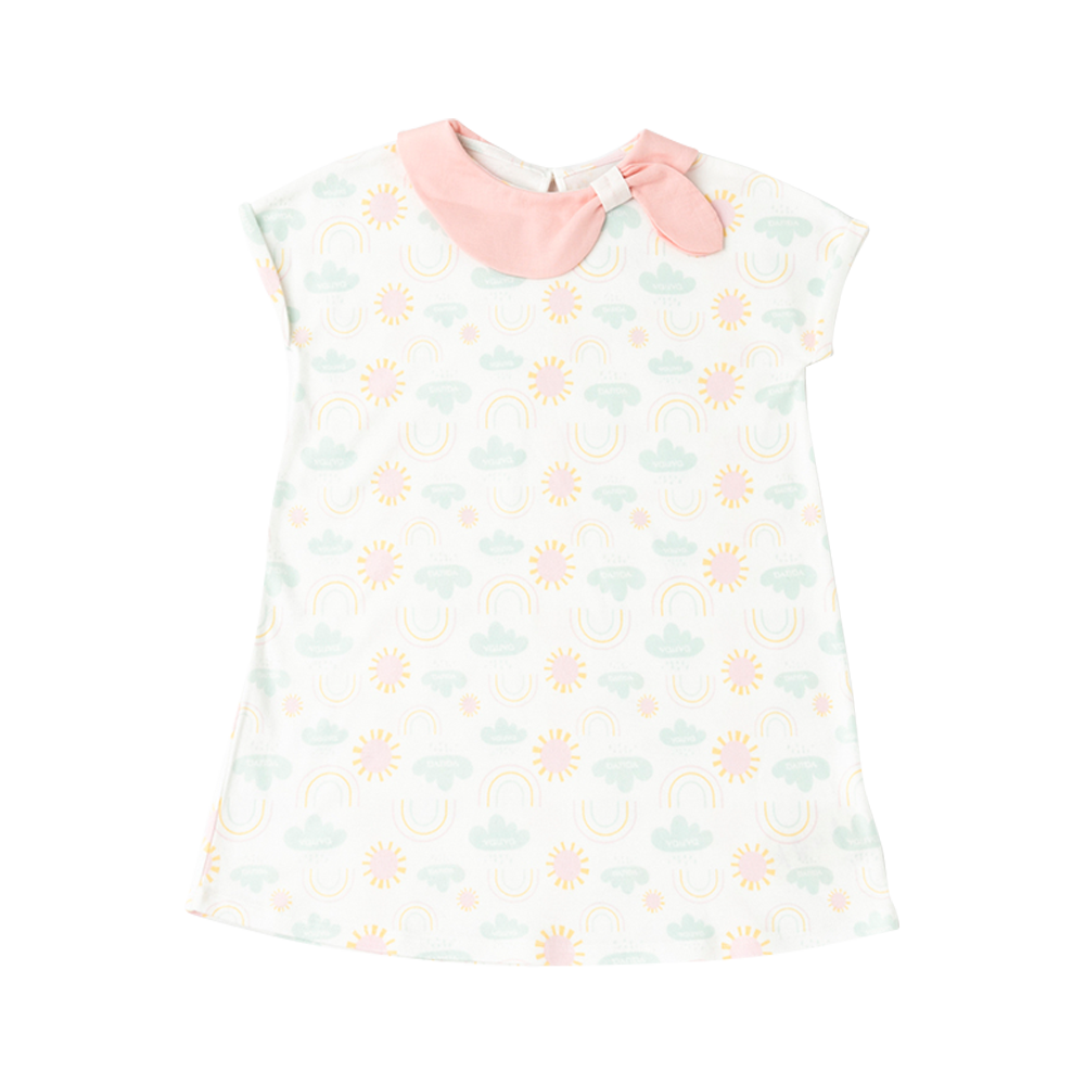 Vauva - Organic Cotton Rainbow Dress - My Little Korner