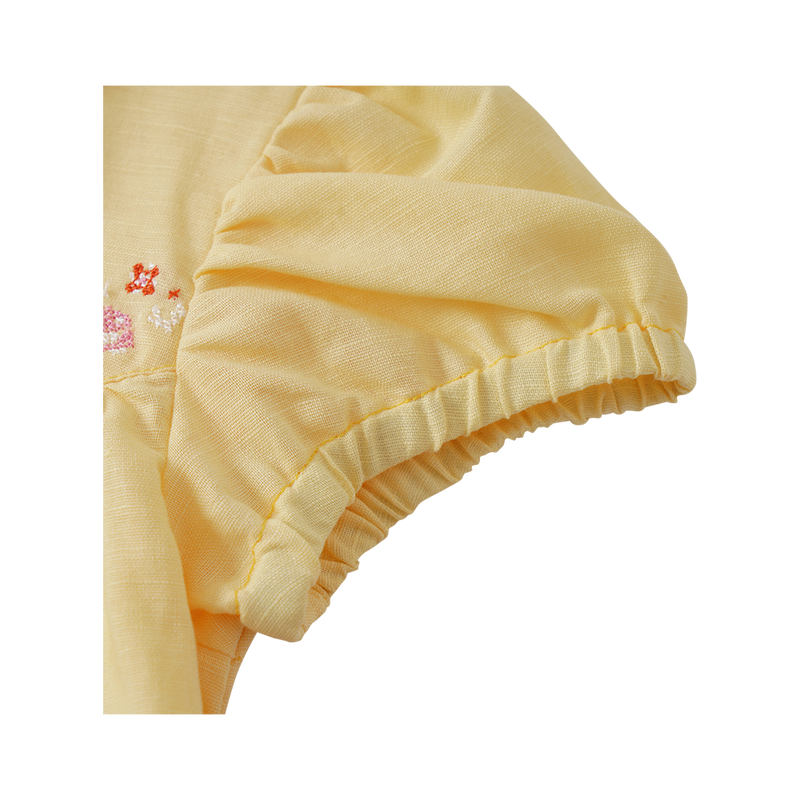 Vauva 2022 - Short Sleeves Embroidered Shirt - My Little Korner