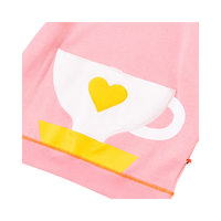 Vauva Girls Coffee Cup Hoodie - Pink - My Little Korner
