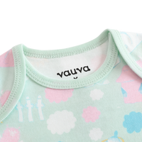 Vauva x Moomin All-over Print Short Sleeves Bodysuit
