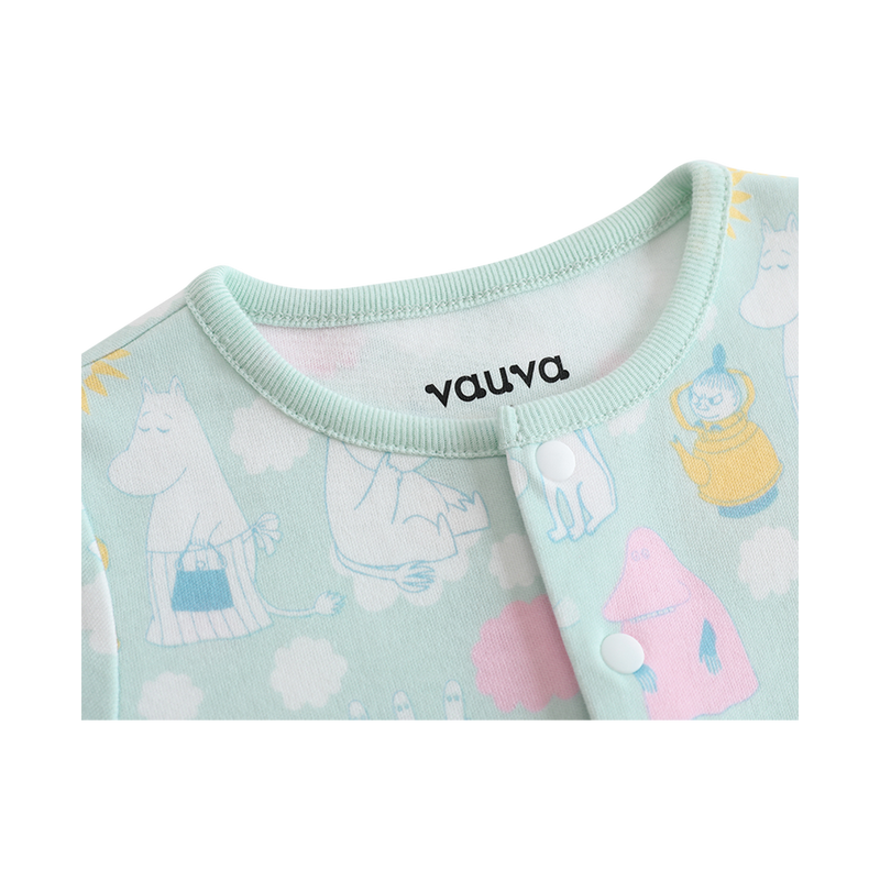 Vauva x Moomin All-over Print Short Sleeves Romper product image 1