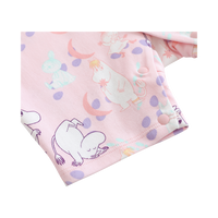 Vauva x Moomin All-over Print Short Sleeves Romper (Pink) product image 7