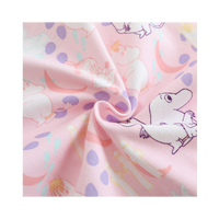 Vauva x Moomin All-over Print Short Sleeves Romper (Pink) product image 4