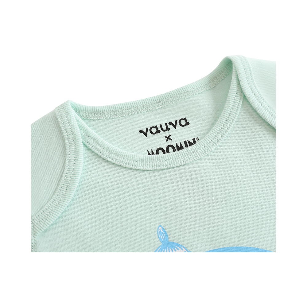 Vauva x Moomin Graphic Print Bodysuit (Green) product image 4